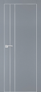 Товар Межкомнатная дверь PX-14  AL кромка с 4-х ст. Серый матовый